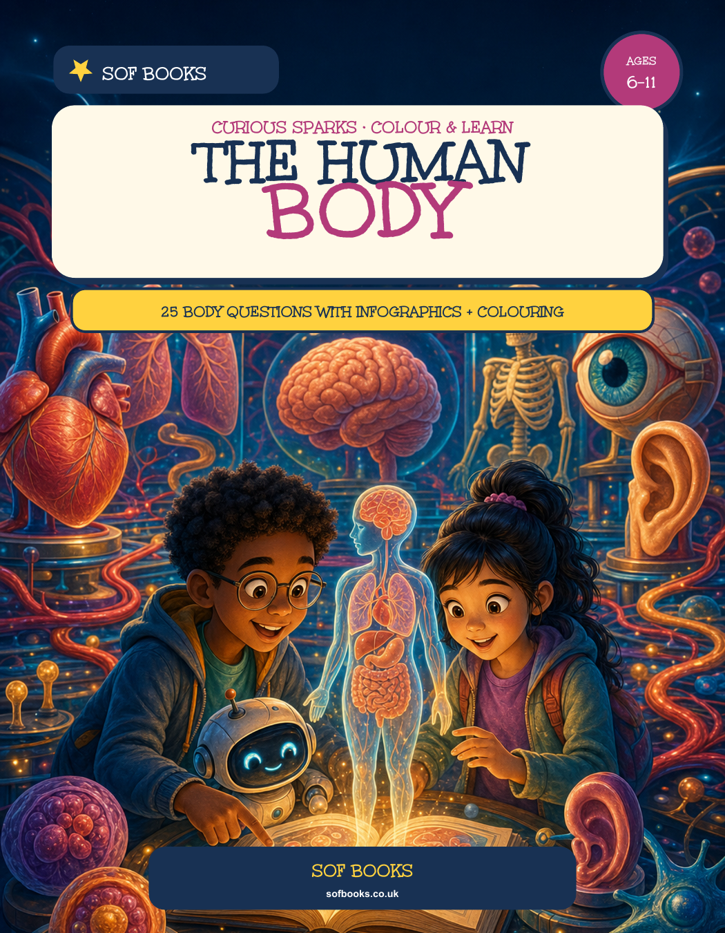 The Human Body cover by SOF Books